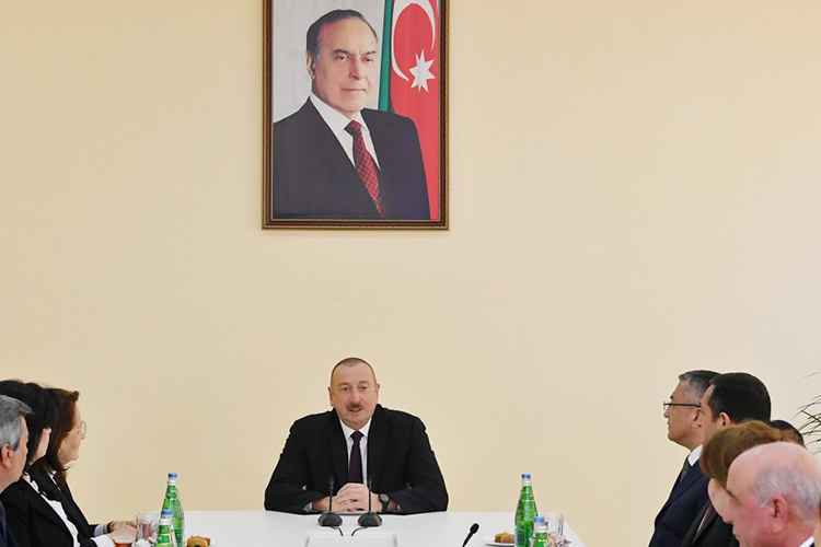 <b><span style="color:red;">Prezident: “İşğaldan azad olunandan sonra bütün şəhərləri yenidən quracağıq”</b>
