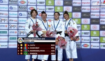 Xanım cüdoçumuz Olimpiya çempionuna qalib gəlib - FOTOSESSİYA