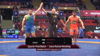 <b>Daha bir güləşçimiz erməniyə qalib gəldi</b>