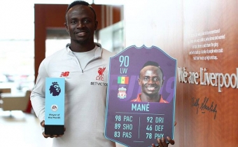 Sadio Mane ayın futbolçusu seçildi