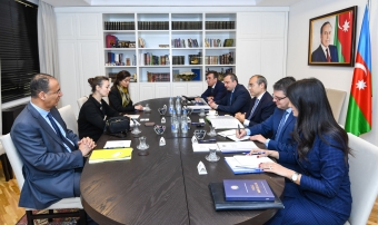 Vergilər naziri BVF-nin yeni missiya rəhbəri ilə görüşüb