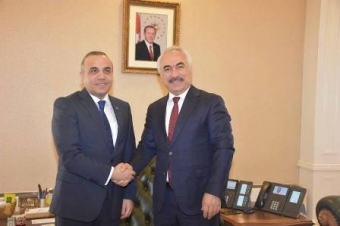Azay Quliyev Ankarada Türkiyə parlamentinin vitse-spikeri ilə görüşdü - FOTO