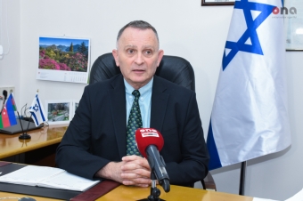 <b><span style="color:red;">İsrail səfiri:  “Bu ölkə ilə yaxşı münasibətlər qurmaq istəyirik” - <span style="color:red;">MÜSAHİBƏ </b>