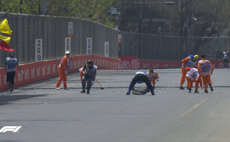 “Formula-1”: Azərbaycan Qran-prisində İLK QƏZA:  yürüş dayandırıldı