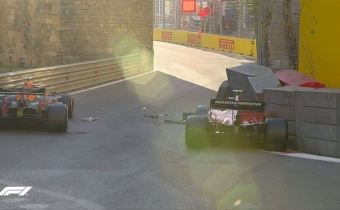 [b]"Formula-1": Tur başlayıb, bu dəfə "Ferrari" qəza törətdi[/b]