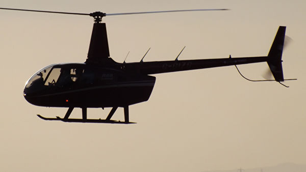 Tibbi helikopter qəzaya uğradı