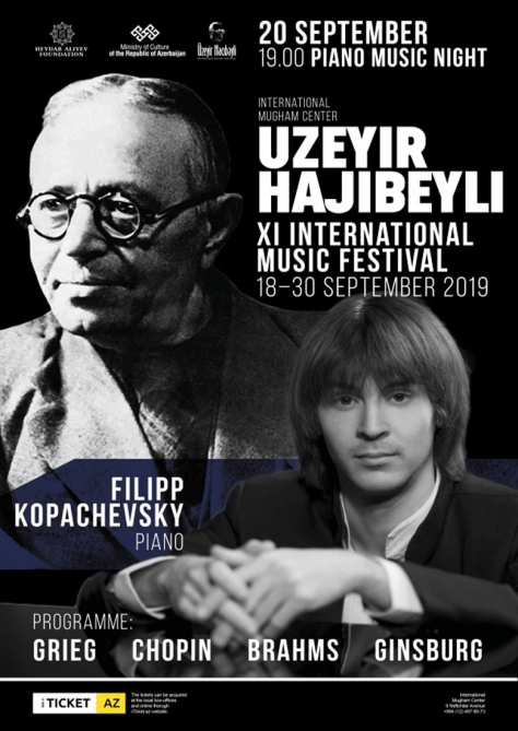 Rusiyanın məşhur pianoçusu Bakıda konsert verəcək
