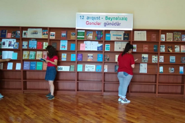 Milli Kitabxanada “12 avqust - Beynəlxalq Gənclər günüdür” adlı sərgi açılıb