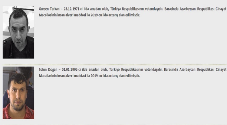 Azərbaycan iki Türkiyə vətəndaşını axtarışa verdi - SƏBƏB