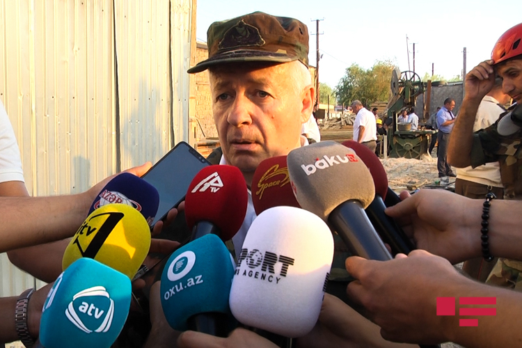 Nazir müavini: "Taxta bazarında yanğın tam məhdudlaşdırılıb"