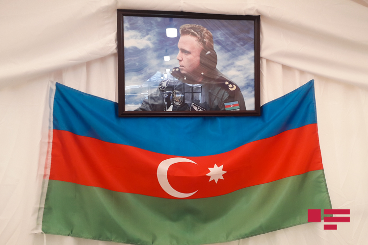 Şəhid pilot doğulduğu rayonda anıldı - FOTO