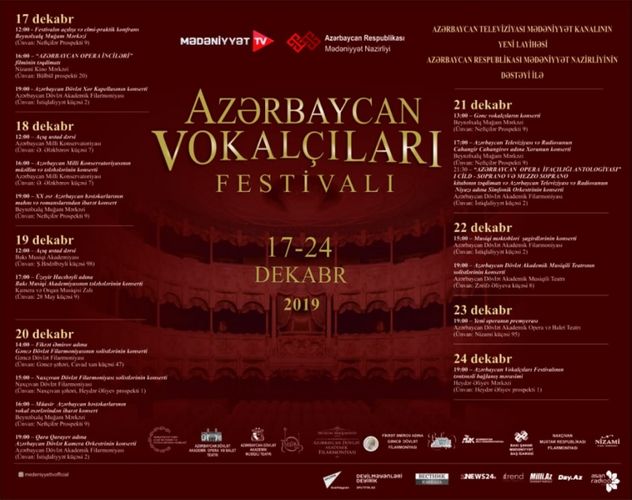 Azərbaycanda ilk dəfə klassik vokalçıların ümumrespublika festivalı keçiriləcək