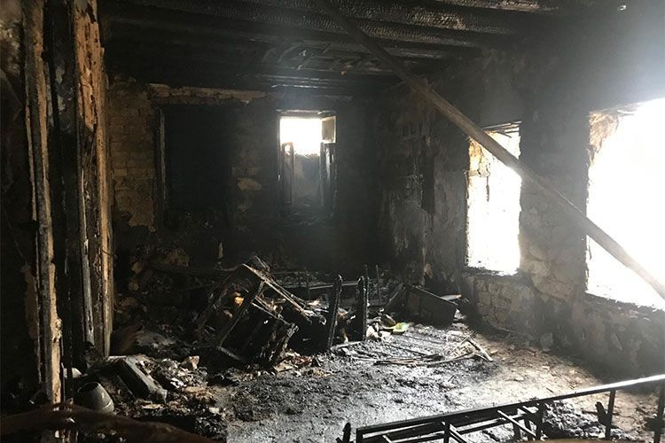 Astarada ev yandı: 57 yaşlı kişinin yanmış meyiti aşkarlandı