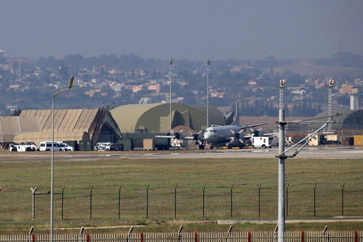 ABŞ-ın bir neçə hərbi təyyarəsi Türkiyədəki İncirlik aviabazasını tərk edib