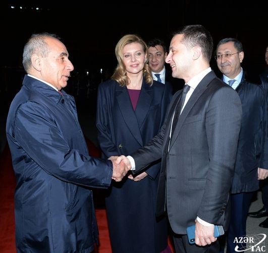 Ukrayna Prezidentinin Azərbaycana rəsmi səfəri başa çatıb