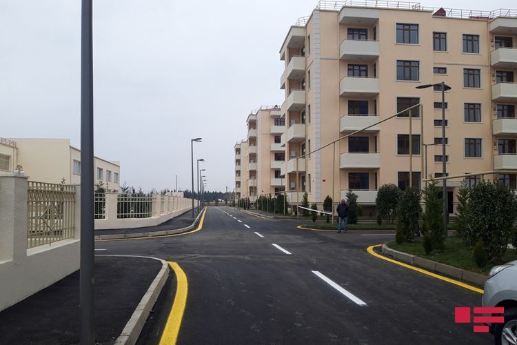 Azərbaycanda məcburi köçkün ailələri üçün növbəti yaşayış məhəlləsi istifadəyə verildi - FOTO