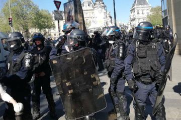 Parisdə keçirilən nümayişlər zamanı 6 nəfər saxlanılıb