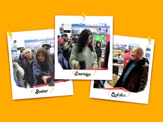 Bir ailədən 3 nəfər sadəcə qoşa atmaqla yeni il hədiyyələrini Kontakt Home-dan apardı - VİDEO