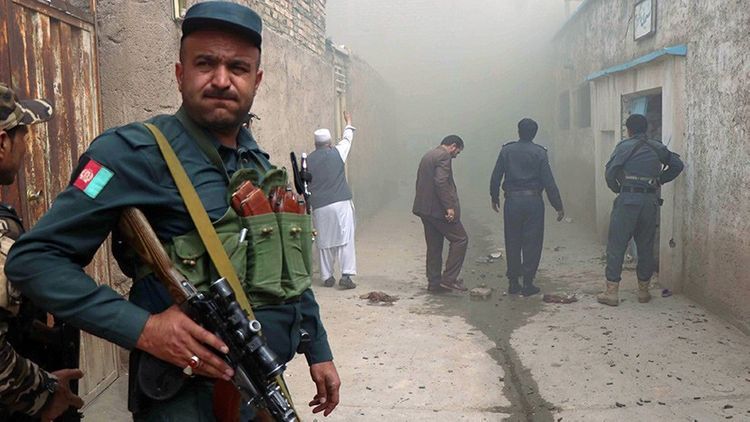 Əfqanıstanda “Taliban”ın hücumu zamanı 17 polis öldürülüb