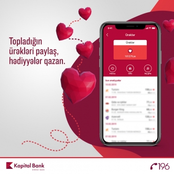 (R)“Ürəklər”ini paylaş, hədiyyə qazan!