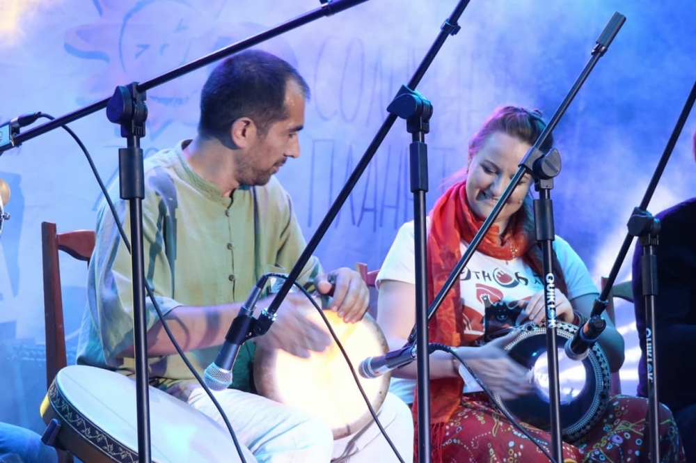 Sumqayıtın "Rövşən” ritm qrupu Rusiyada keçirilən 15-ci Beynəlxalq ritm festivalında iştirak edib - FOTO