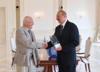 İlham Əliyev Avropa Olimpiya Komitələrinin rəhbərini qəbul edib