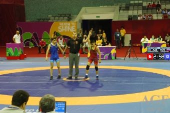 Bakı-2019: Azərbaycan güləşçiləri ilk gündə 2 qızıl, 1 gümüş və 1 bürünc medal qazanıblar - YENİLƏNİB