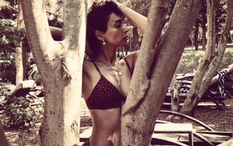 Könül çimərlik geyimində -<span style="color:red;"> FOTO 