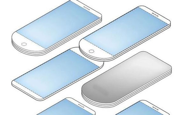 3 ekranlı smartfonun patenti təsdiqləndi - <span style="color:red;">FOTO 