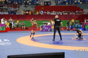 Azərbaycan güləşçisi dünya çempionatında bürünc medal qazanıb