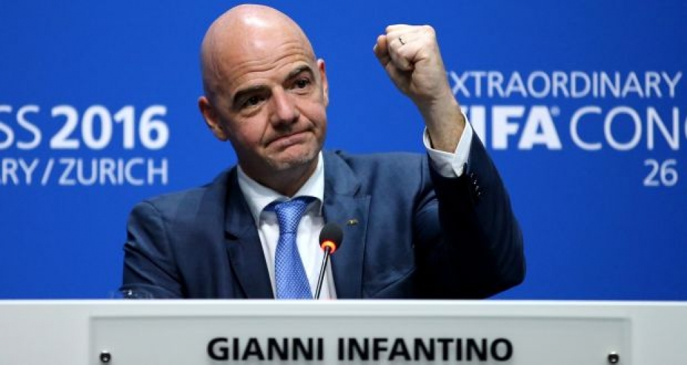 Canni İnfantino yenidən FIFA-nın prezidenti seçildi