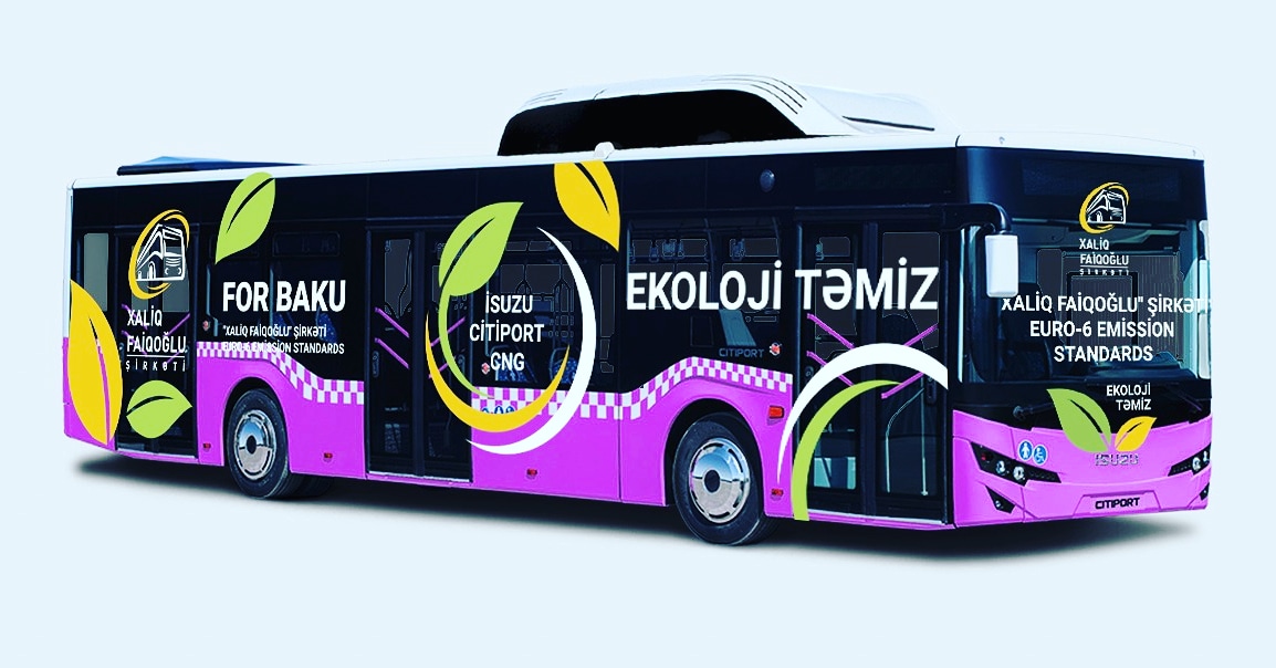 Bakıya sıxılmış təbii qazla işləyən 120 sərnişin avtobusu gətiriləcək - <span style="color:red;">FOTO 