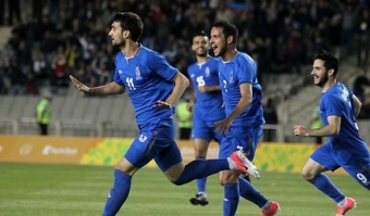 Mahir ilk dəfə “Əmrəli” soyadı ilə meydanda cıxdı - VİDEO