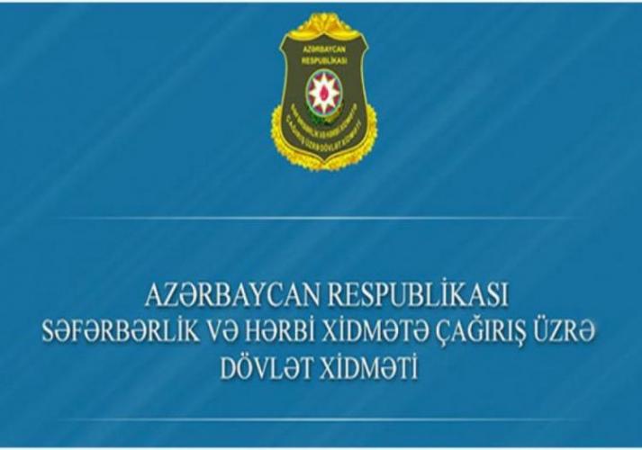 Səfərbərlik və Hərbi Xidmətə Çağırış üzrə Dövlət Xidmətinin hərbi qulluqçularının maaşı 40 faiz artırılıb
