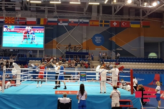 Minsk-2019: Azərbaycan boksçusu 1/4 finala yüksəlib