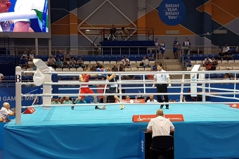 Minsk-2019: Tayfur Əliyev mübarizəni dayandırdı