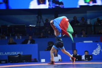 Minsk-2019: Sərbəst güləş üzrə Azərbaycan yığması ikinci olub