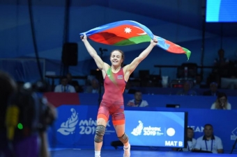 Minsk-2019: Güləşçimiz ƏN YÜKSƏK PİLLƏDƏ - FOTO
