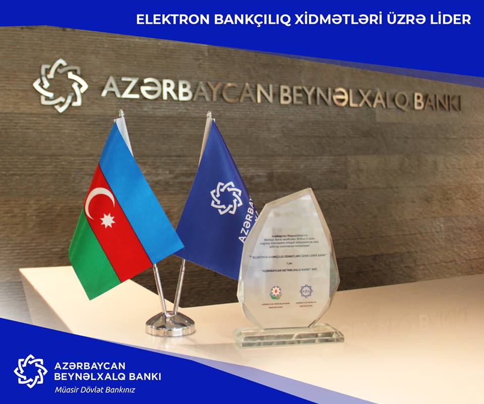 (R)Azərbaycan Beynəlxalq Bankı elektron bankçılıq  xidmətləri üzrə liderdir