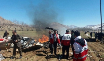 [b]İranda helikopter qəzası: 5 nəfər həlak olub[/b]