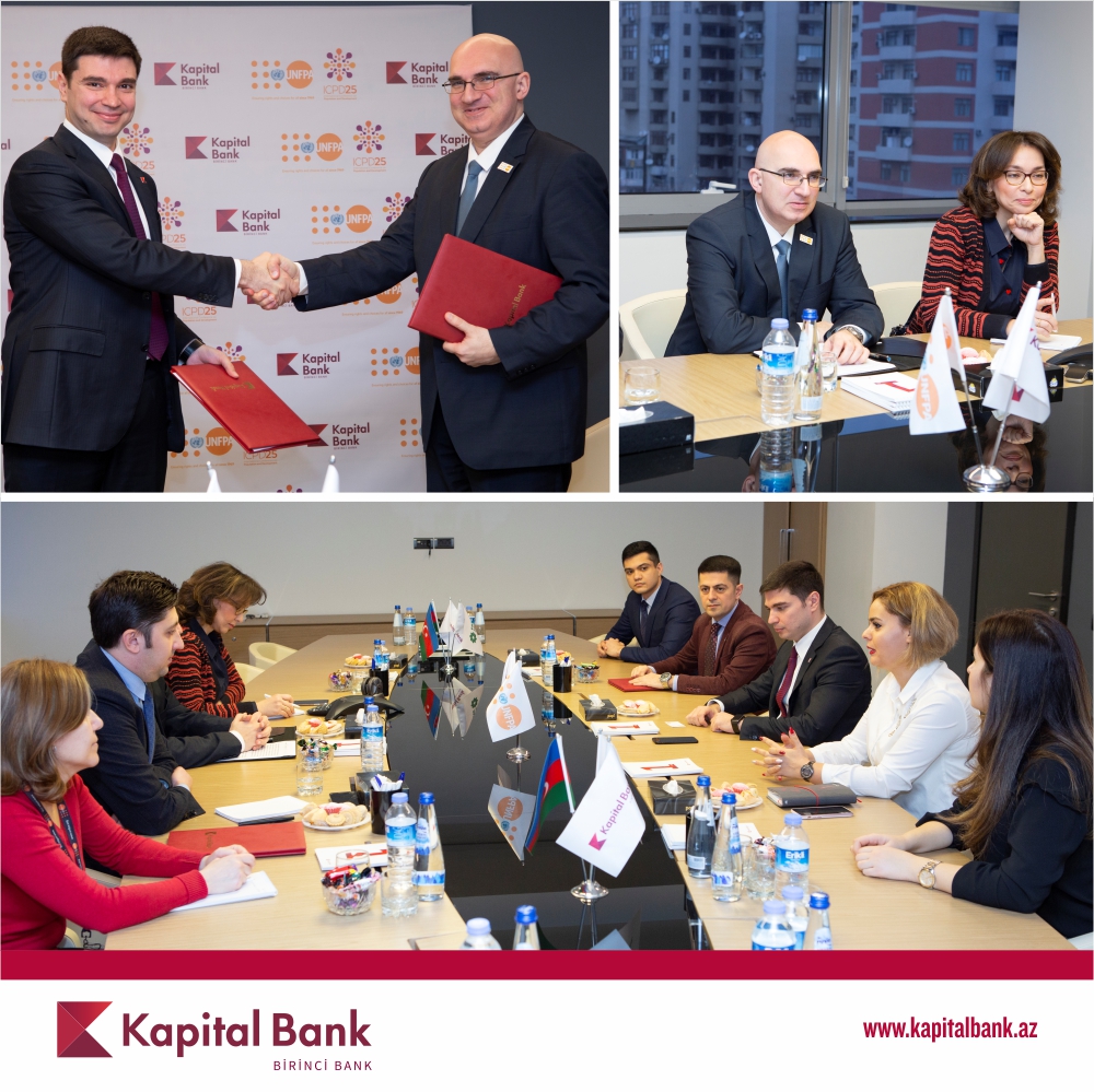 (R)Kapital Bank BMT-nin Əhali Fondu ilə memorandum imzalayıb