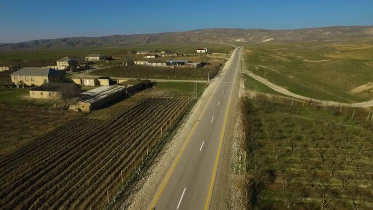 Qobustan-Poladlı avtomobil yolu yenidən qurulub