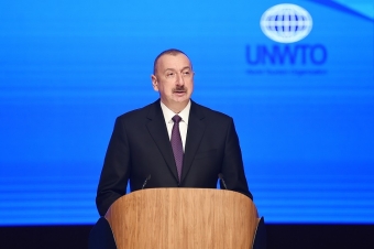 "Biz tariximiz, tarixi abidələrimizlə fəxr edirik" - <span style="color:red;">Azərbaycan Prezidenti 