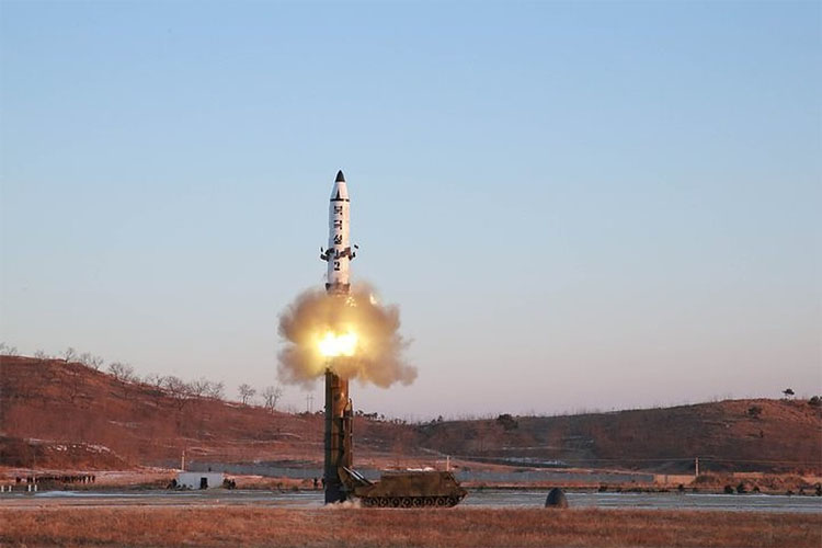 Kim Çen In növbəti raket sınağını həyata keçirib