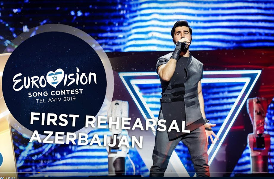 “Eurovision” təmsilçimiz Təl-Əvivdə ilk məşqinə çıxıb  