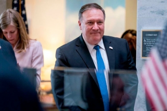 Pompeo Moskvaya səfərini təxirə saldı: <span style="color:red;">Brüsselə yollanıb 
