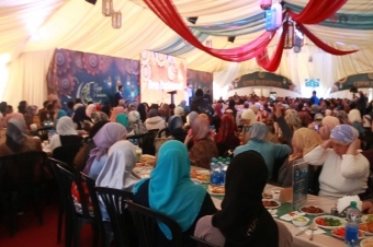 [b]Moskvada Leyla Əliyevanın adından iftar süfrəsi açılıb[/b]