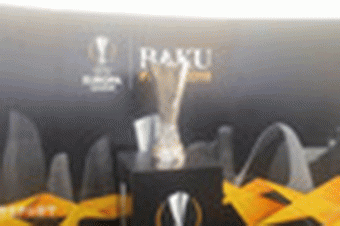 Avropa Liqasının kuboku Gəncədə nümayiş olunub