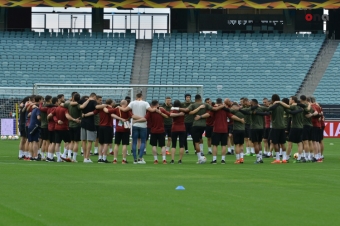 "Arsenal"ın Bakıda Avropa Liqasının finalı öncəsi açıq məşqi olub - <span style="color:red;">FOTOLENT 