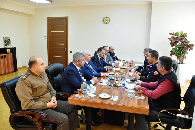 Etibar Mirzəyev Türkiyədən gələn heyətlə görüşüb